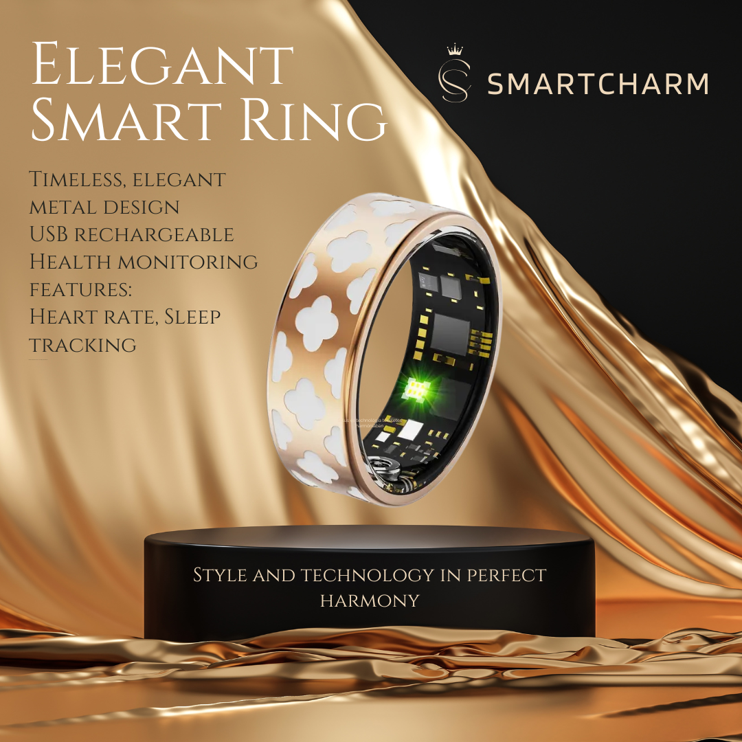 SmartCharme - Intelligent Smart Ring with Health Monitoring and Activity Tracking